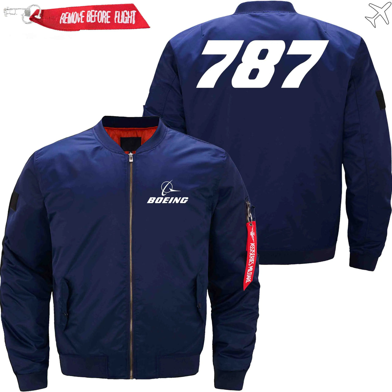 Boeing 787 Ma-1 Bomber Jacket Flight Jacket Aviator Jacket THE AV8R