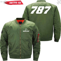 Thumbnail for Boeing 787 Ma-1 Bomber Jacket Flight Jacket Aviator Jacket THE AV8R