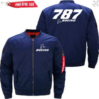 Thumbnail for Boeing 787 Ma-1 Bomber Jacket Flight Jacket Aviator Jacket THE AV8R