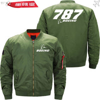 Thumbnail for Boeing 787 Ma-1 Bomber Jacket Flight Jacket Aviator Jacket THE AV8R