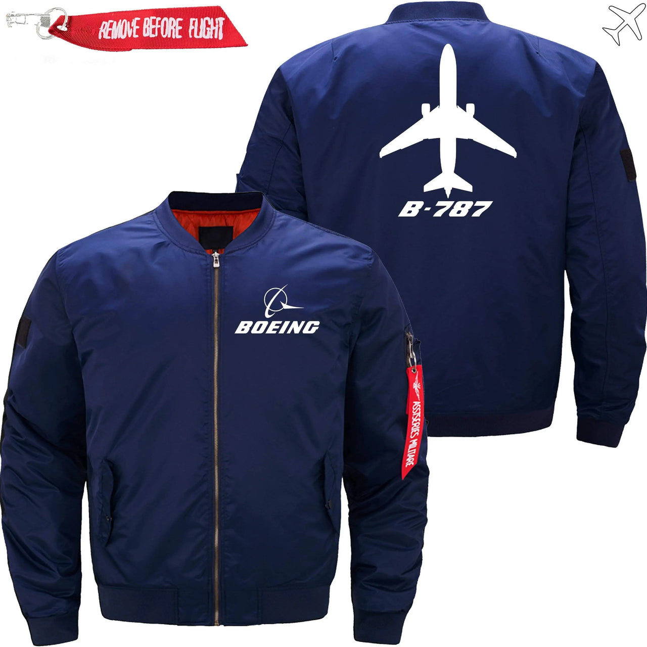 Boeing 787 Ma-1 Bomber Jacket Flight Jacket Aviator Jacket THE AV8R