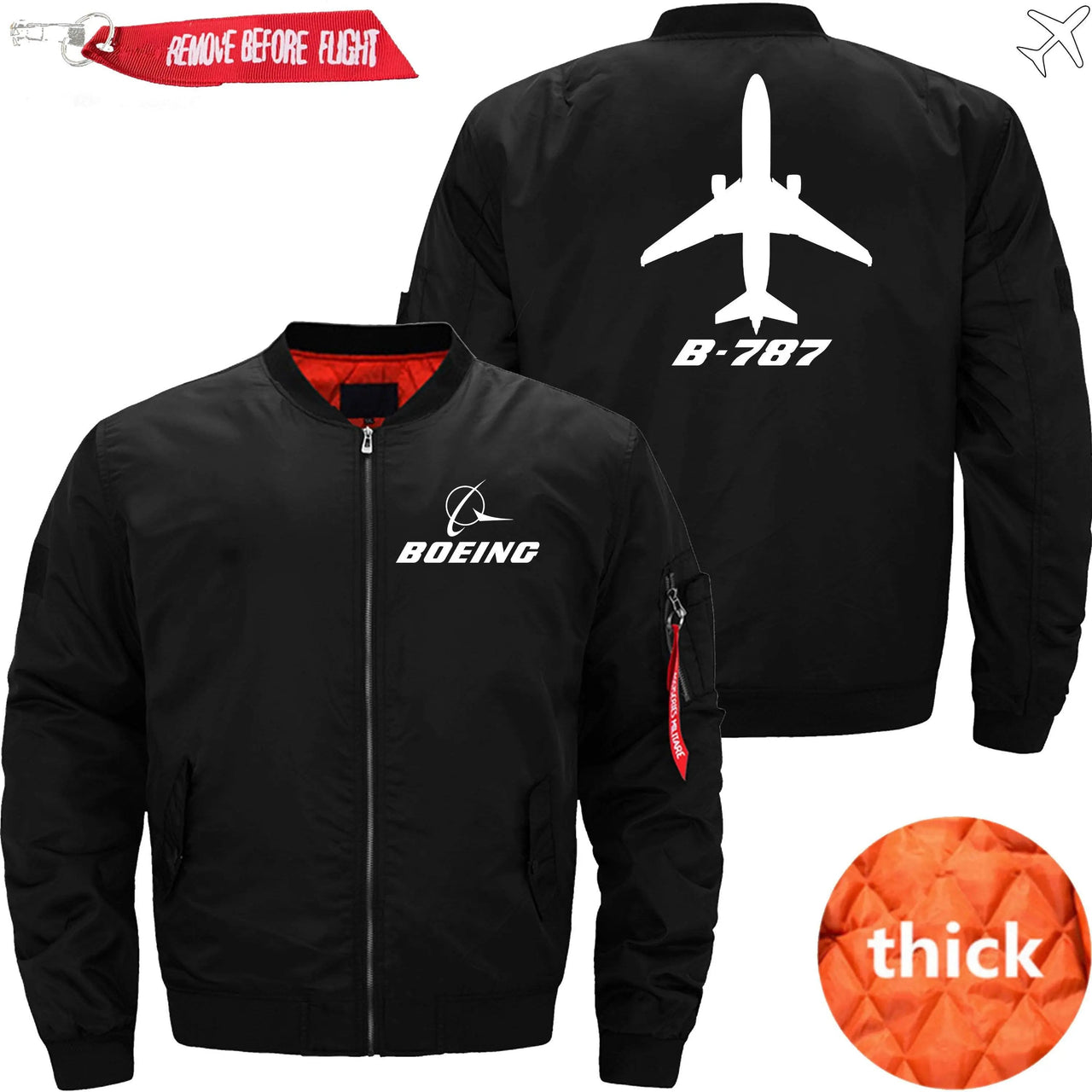 Boeing 787 Ma-1 Bomber Jacket Flight Jacket Aviator Jacket THE AV8R