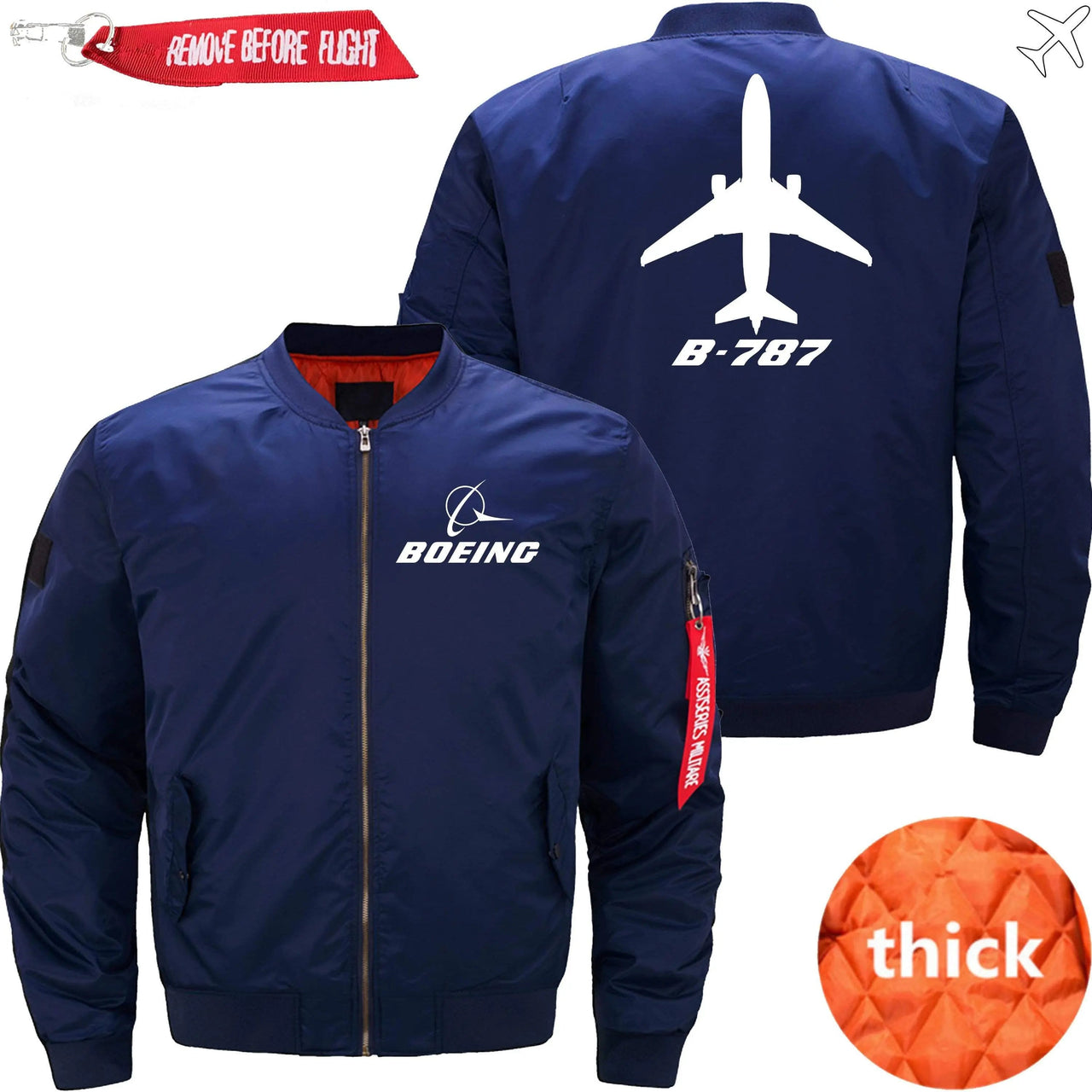 Boeing 787 Ma-1 Bomber Jacket Flight Jacket Aviator Jacket THE AV8R