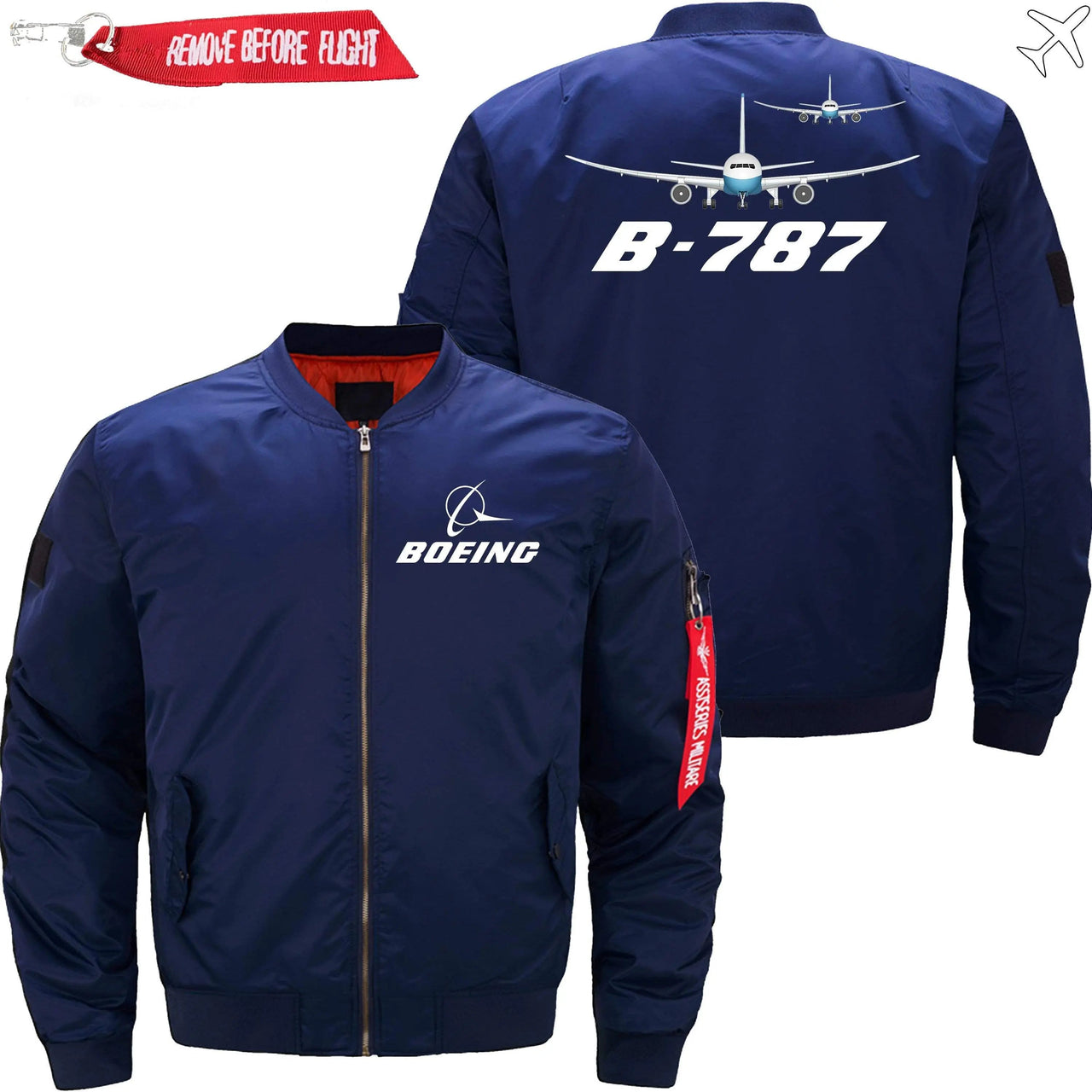 Boeing 787 Ma-1 Bomber Jacket Flight Jacket Aviator Jacket THE AV8R