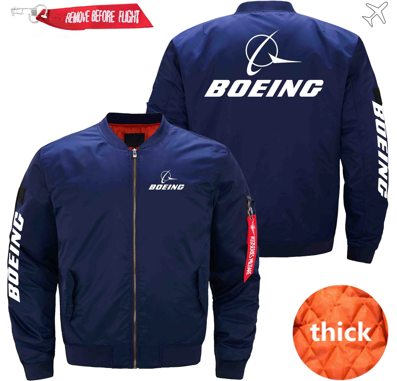 Boeing Ma-1 Bomber Jacket Flight Jacket Aviator Jacket THE AV8R