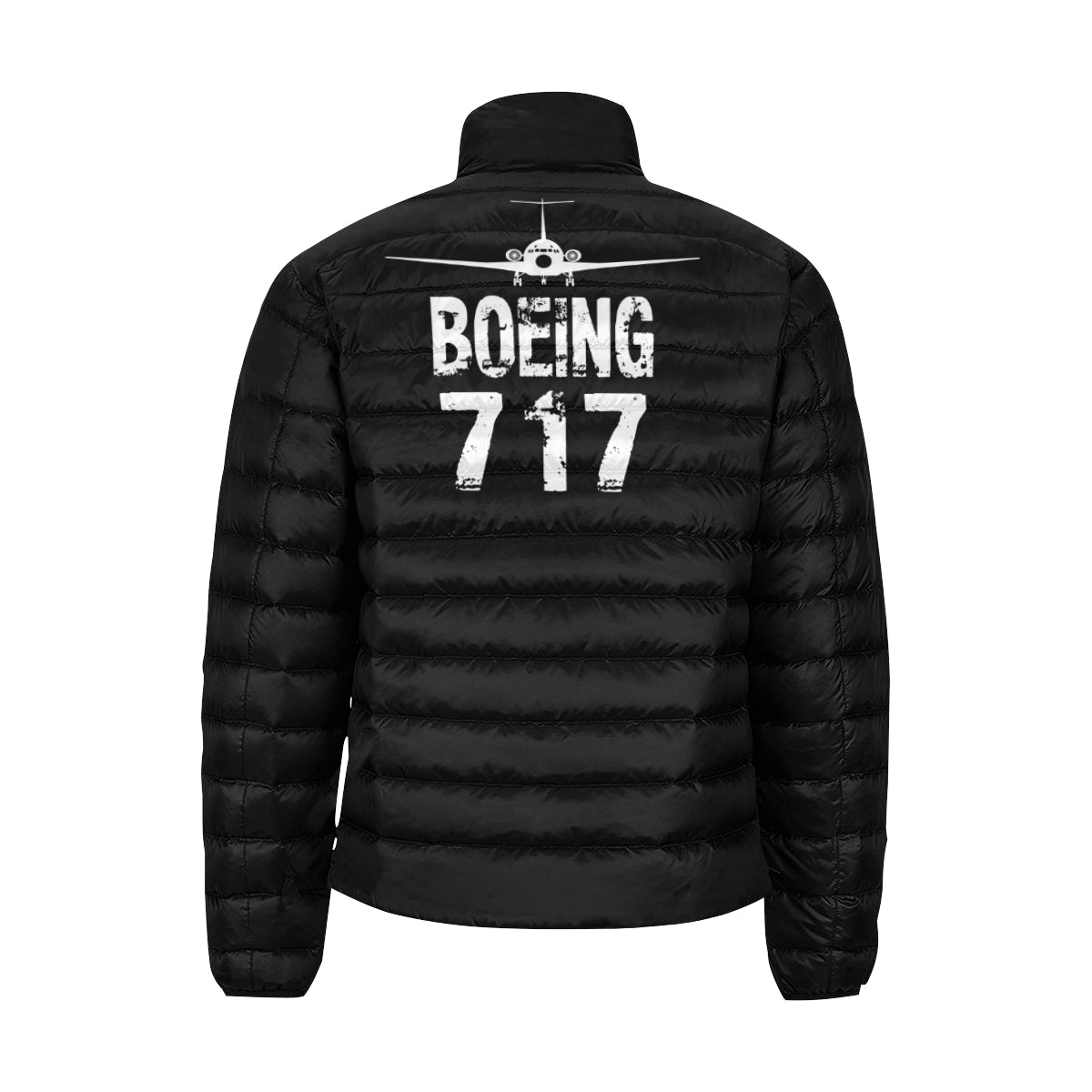 BOEING 717 Men's Stand Collar Padded Jacket e-joyer