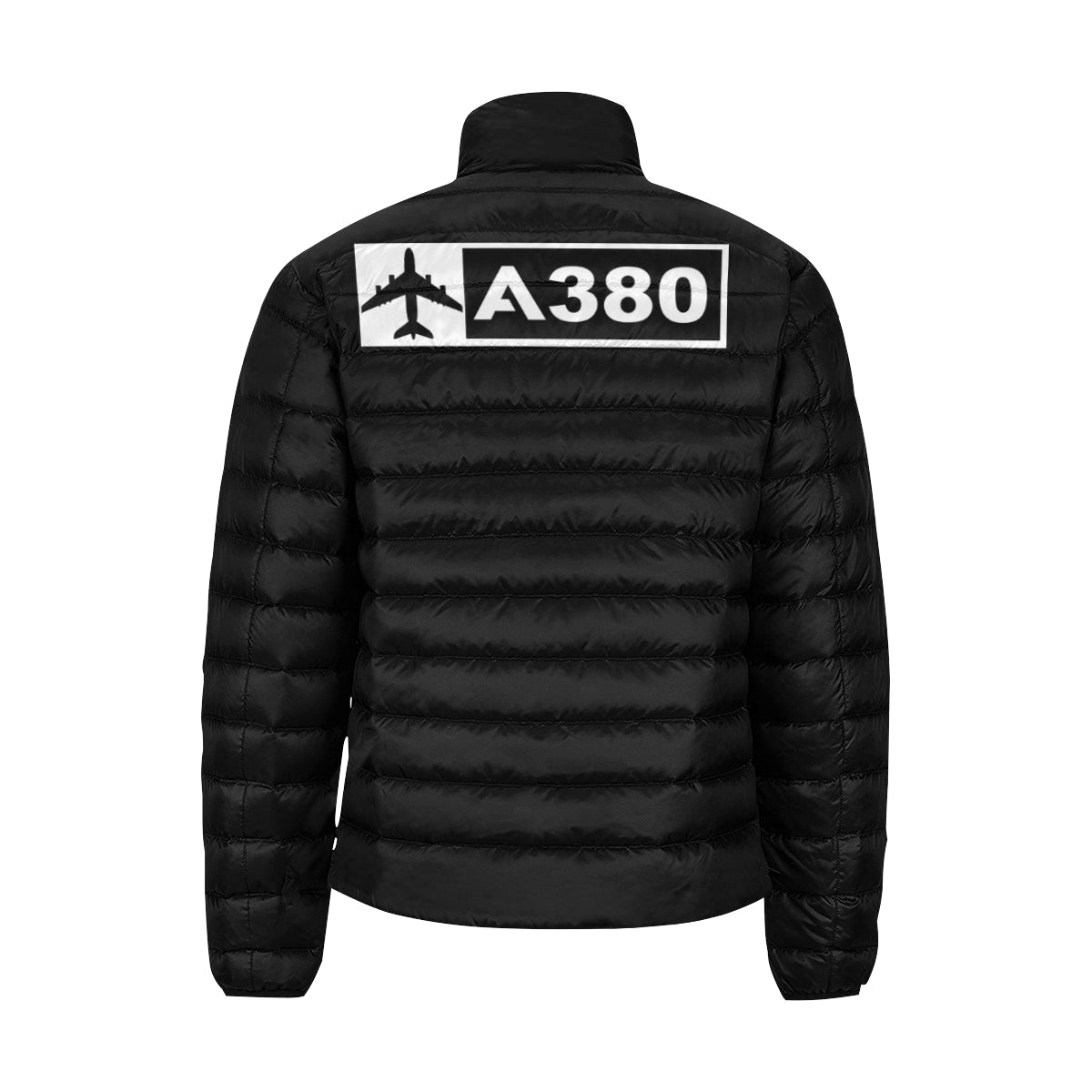 Airbus A380 Men's Stand Collar Padded Jacket e-joyer