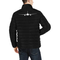 Thumbnail for Airbus A380 Men's Stand Collar Padded Jacket e-joyer