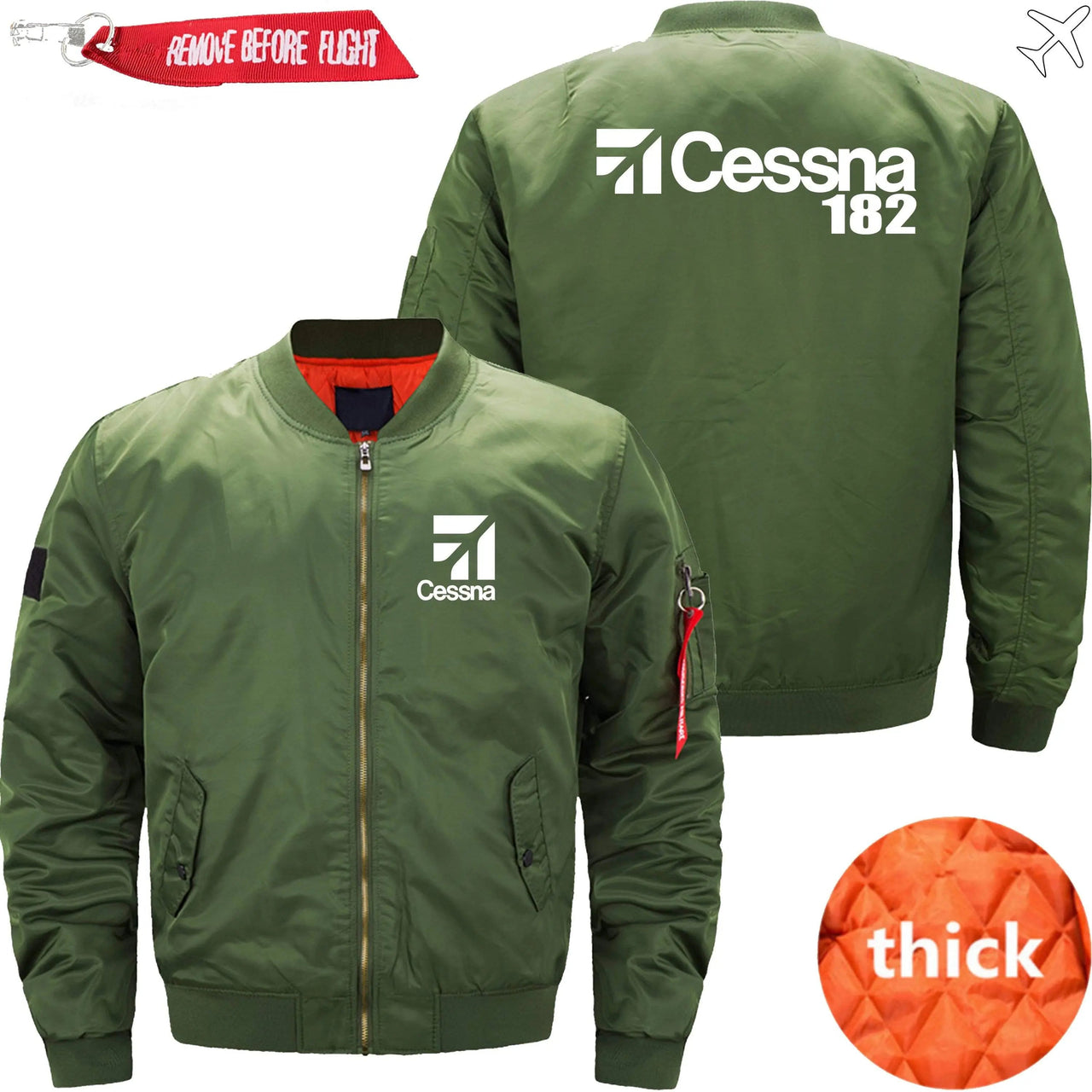 CESSNA 182 - JACKET THE AV8R