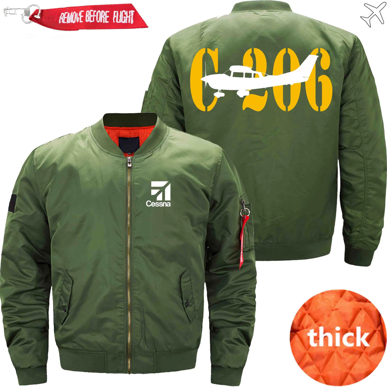 CESSNA 206 - JACKET THE AV8R