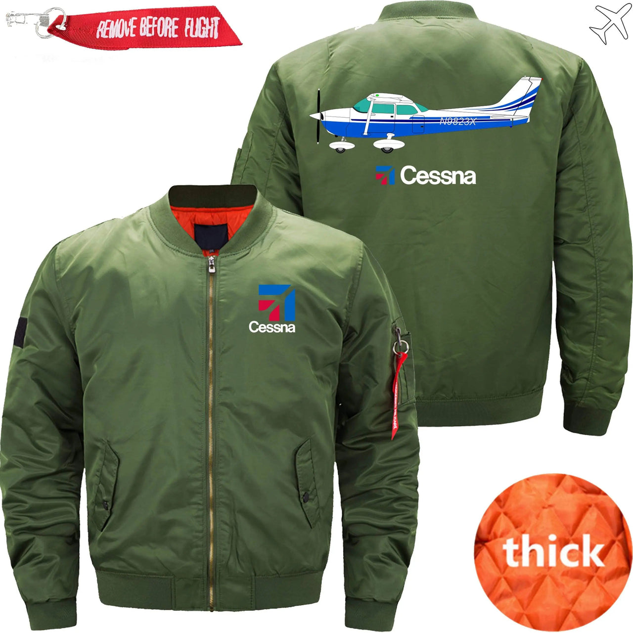 CESSNA AIRCRAFT - JACKET THE AV8R