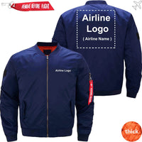 Thumbnail for CUSTOM AIRLINE LOGO - JACKET THE AV8R