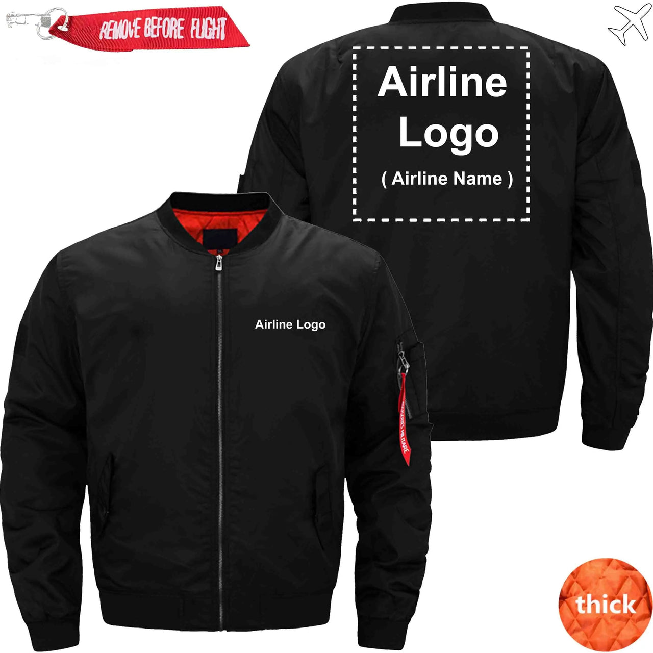 CUSTOM AIRLINE LOGO - JACKET THE AV8R