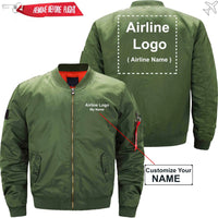 Thumbnail for CUSTOM NAME & AIRLINE LOGO - JACKET THE AV8R