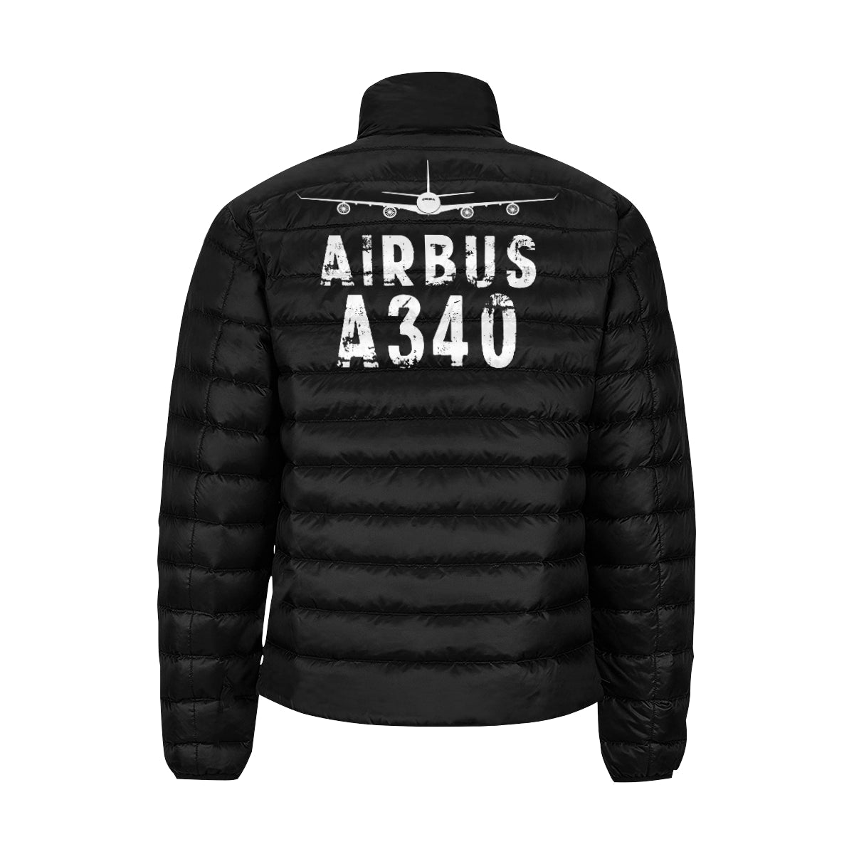 Airbus A340 Men's Stand Collar Padded Jacket e-joyer