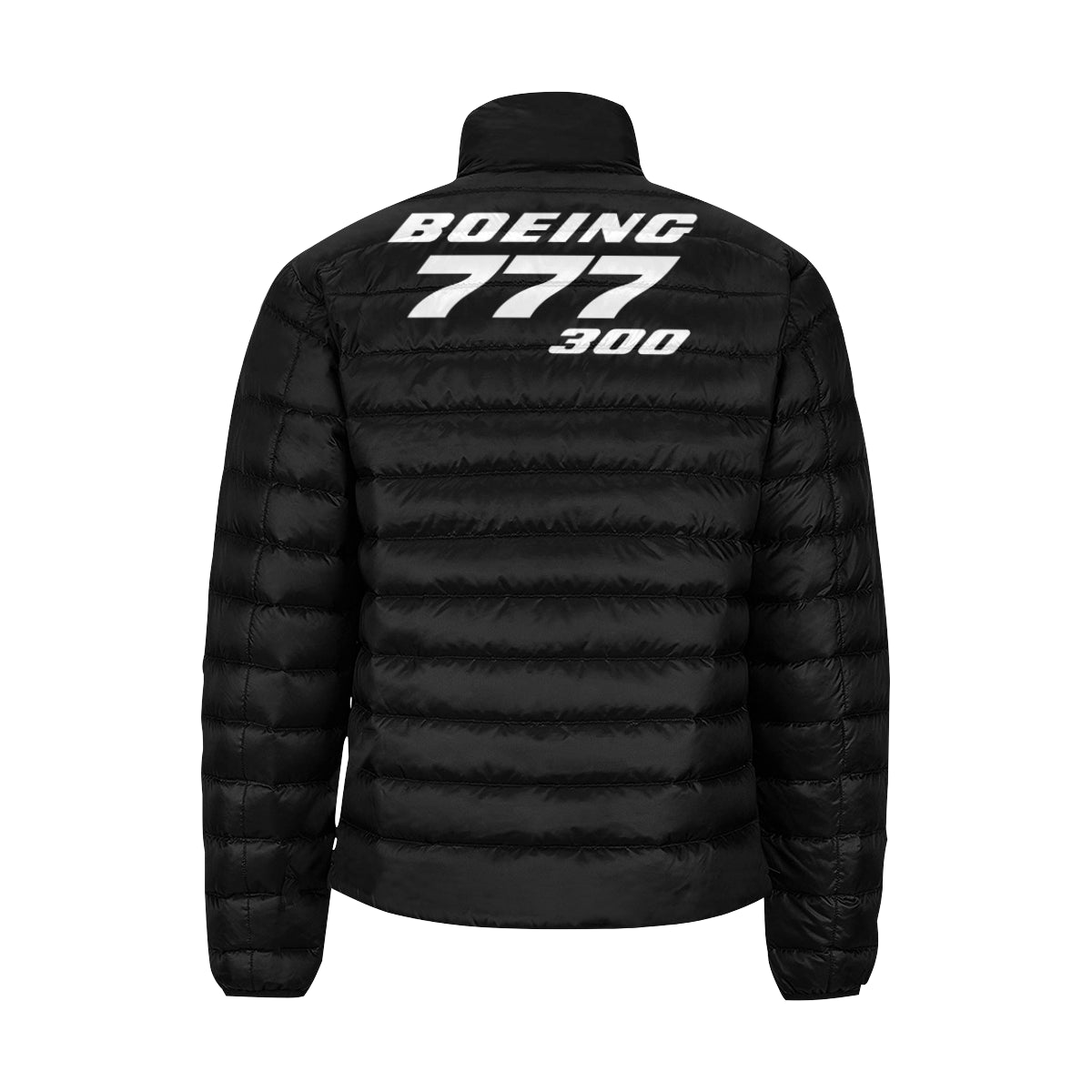 BOEING 777 Men's Stand Collar Padded Jacket e-joyer