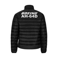 Thumbnail for BOEING AH-64D Men's Stand Collar Padded Jacket e-joyer