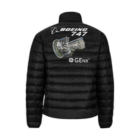 Thumbnail for BOEING 747 Men's Stand Collar Padded Jacket e-joyer