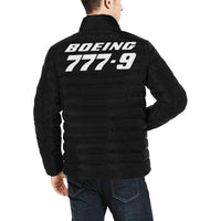 Thumbnail for BOEING 777 Men's Stand Collar Padded Jacket e-joyer