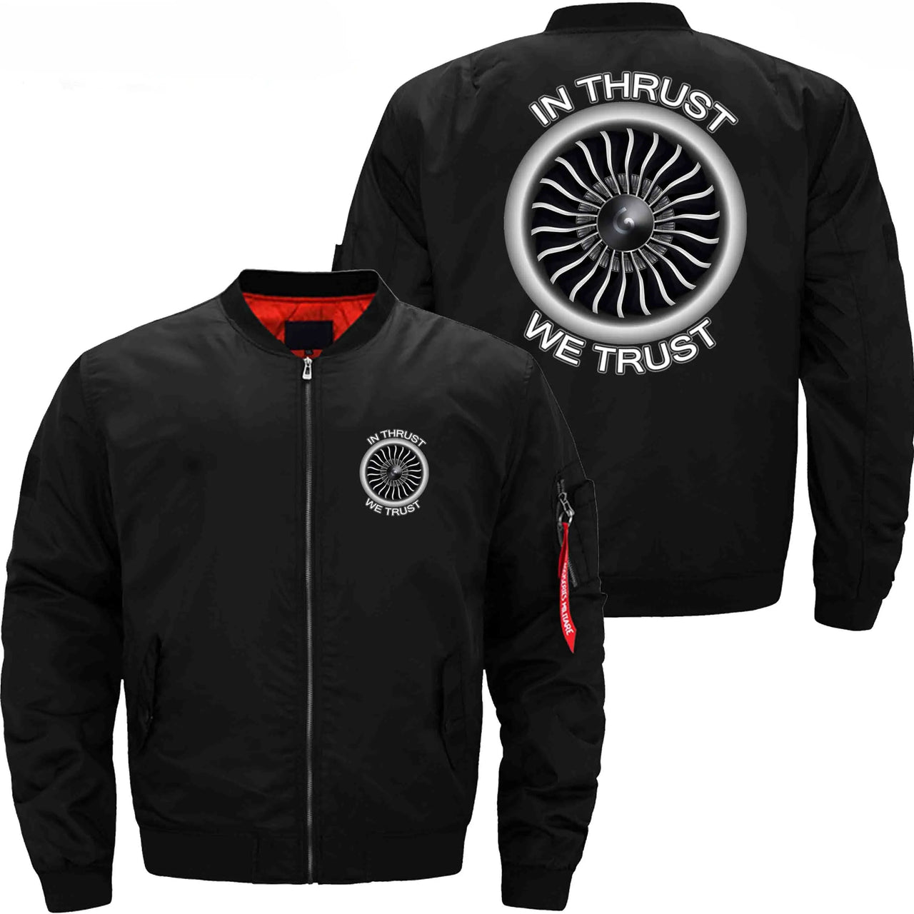 IN THRUST WE TRUST - JACKET THE AV8R