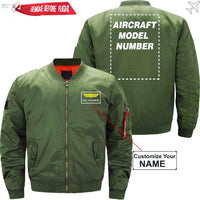 Thumbnail for NAME WITH AIRCRAFT MODEL NUMBER - JACKET THE AV8R