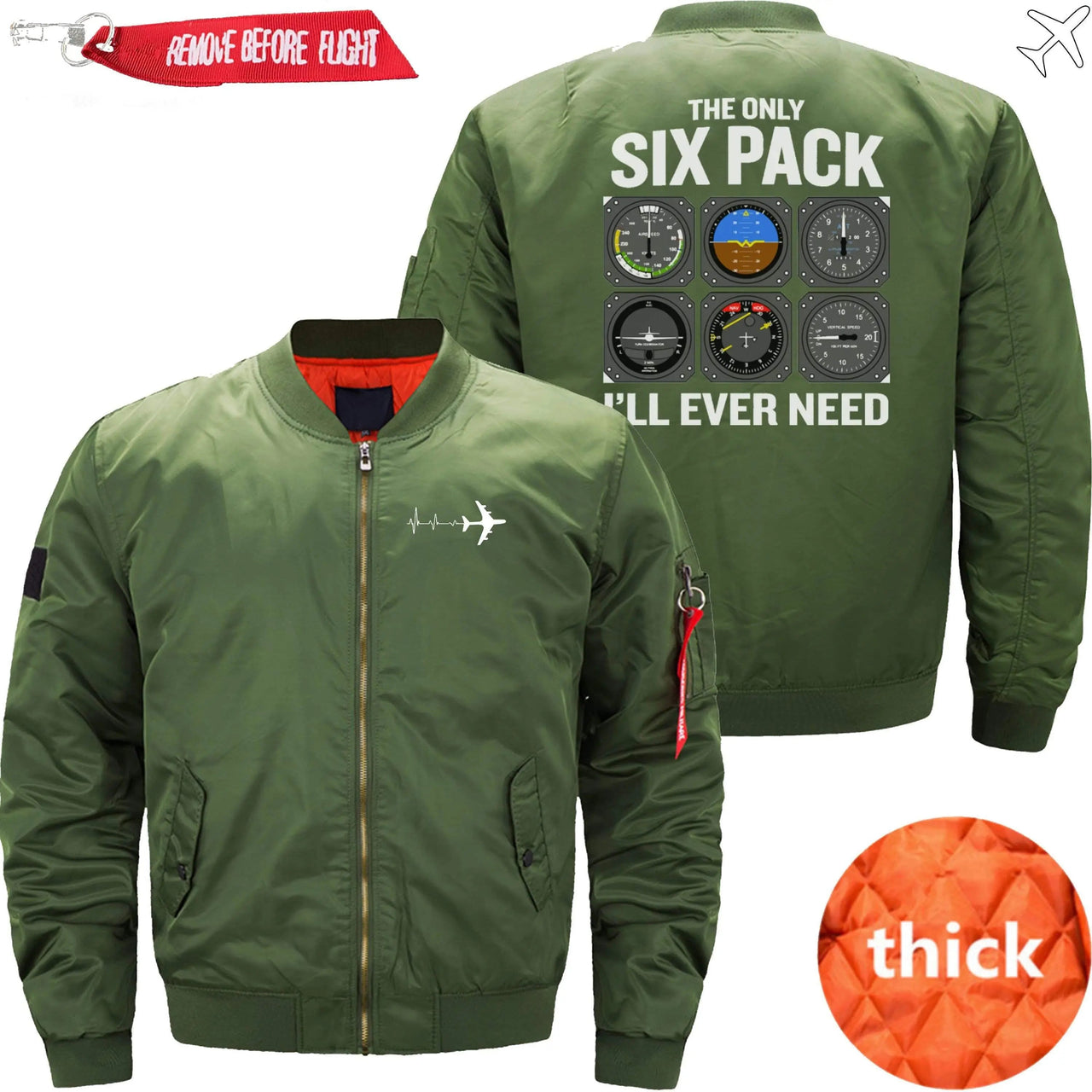 PILOT SIX PACK - JACKET THE AV8R