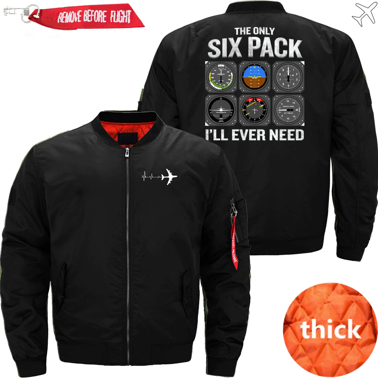 Pilot s Basic Six Six Pack Flight Instruments JACKET THE AV8R