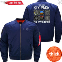 Thumbnail for Pilot s Basic Six Six Pack Flight Instruments JACKET THE AV8R