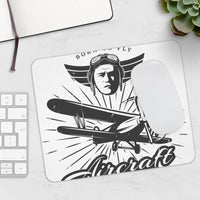 Thumbnail for AIRCRAFT BORN TO FLY   -  MOUSE PAD Printify