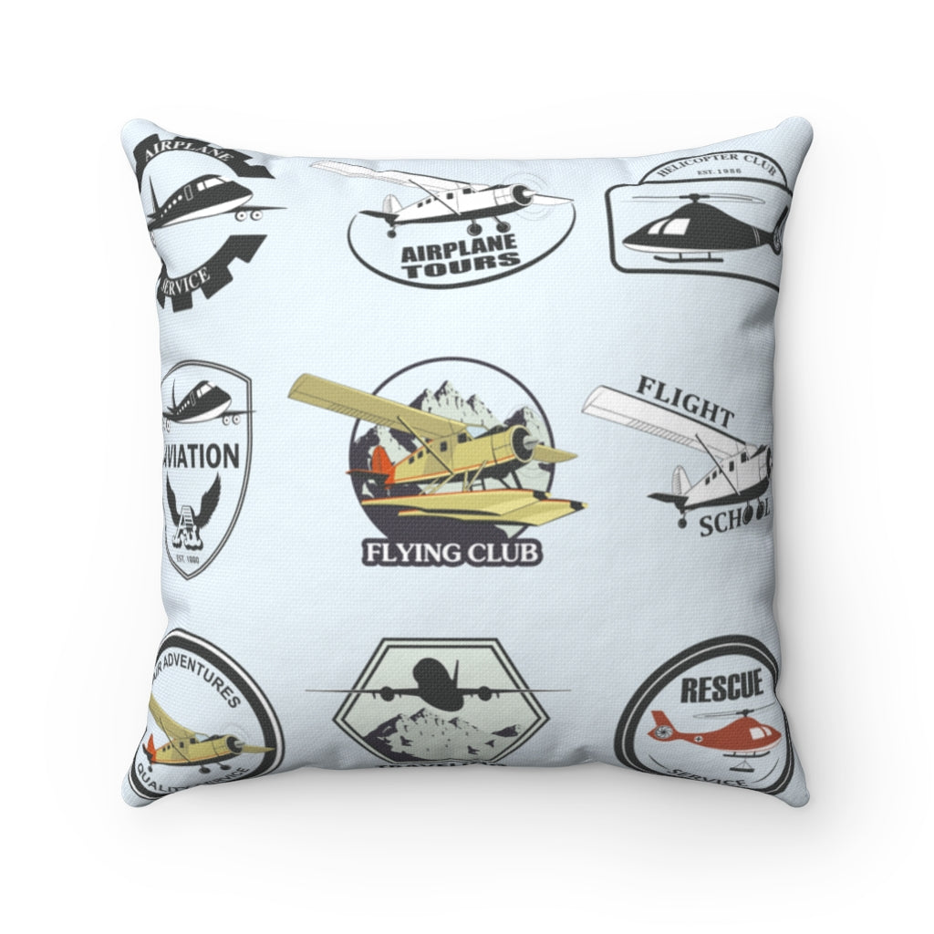 AVIATION GROUP PILLOW Printify