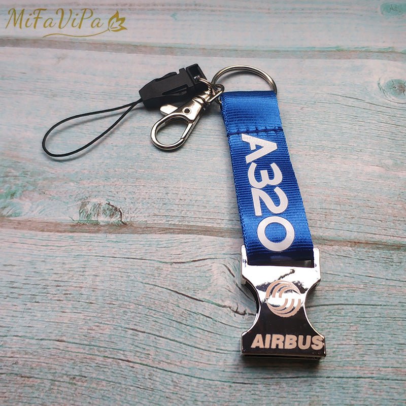 A320 NEO AIRBUS KEYCHAIN LANYARDS NECK STRAP - PILOTSX