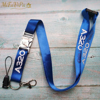 Thumbnail for A320 NEO AIRBUS KEYCHAIN LANYARDS NECK STRAP - PILOTSX