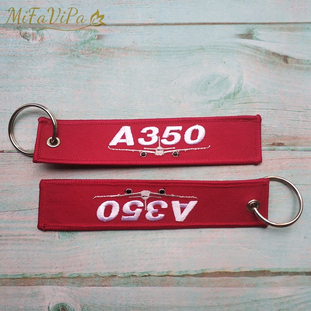 A350 EMBROIDERY KEY CHAIN - PILOTSX