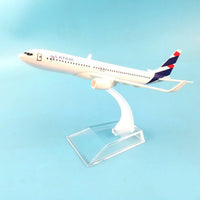 Thumbnail for A380 BOEING 777 LATAM ALLOY METAL MODEL AIRPLANE MODEL W STAND KIDS TOYS - PILOTSX