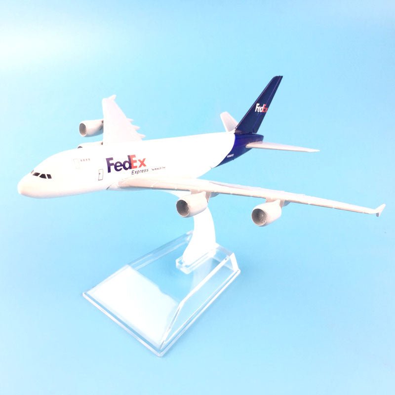 A380 FEDEX EXPRESS AIRLINE MODEL PLANE AIRCRAFT KIDS TOYS 16CM ALLOY METAL MODEL PLANE - PILOTSX