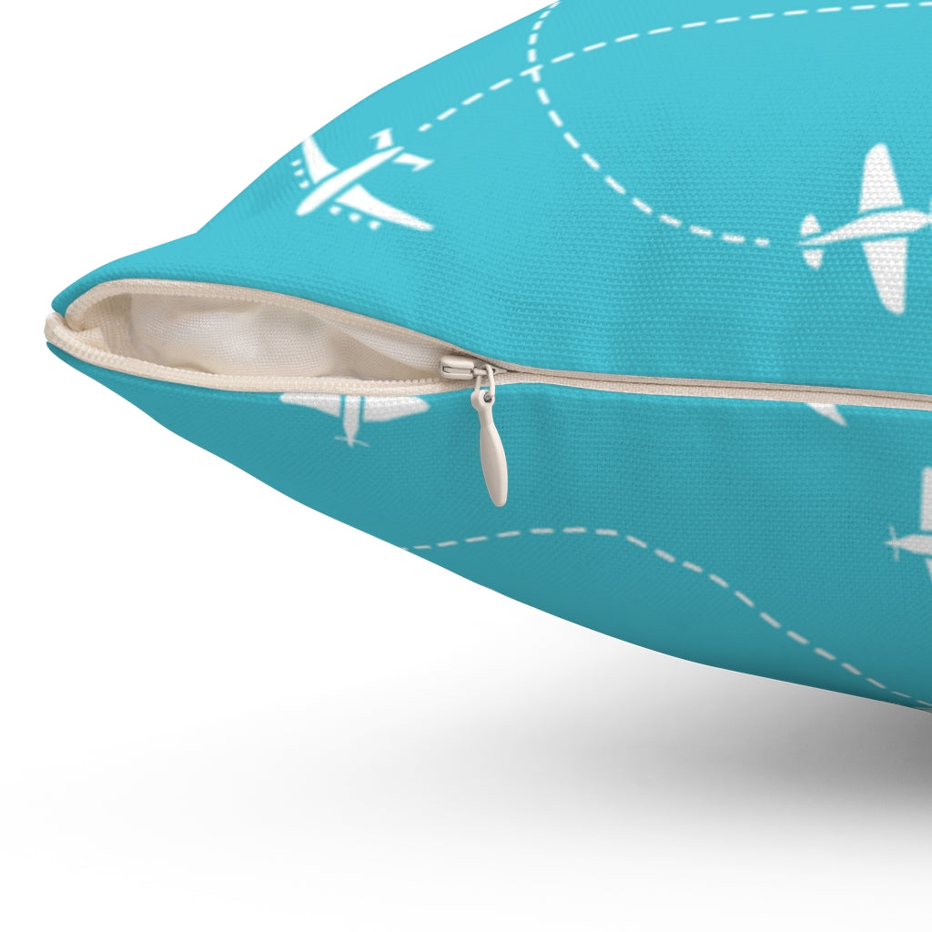 TRAVEL AROUND  PILLOW Printify