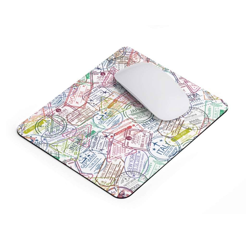 TRAVEL AROUND-  MOUSE PAD Printify