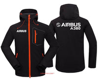 Thumbnail for Airbus A380 FLEECE HOODIE THE AV8R