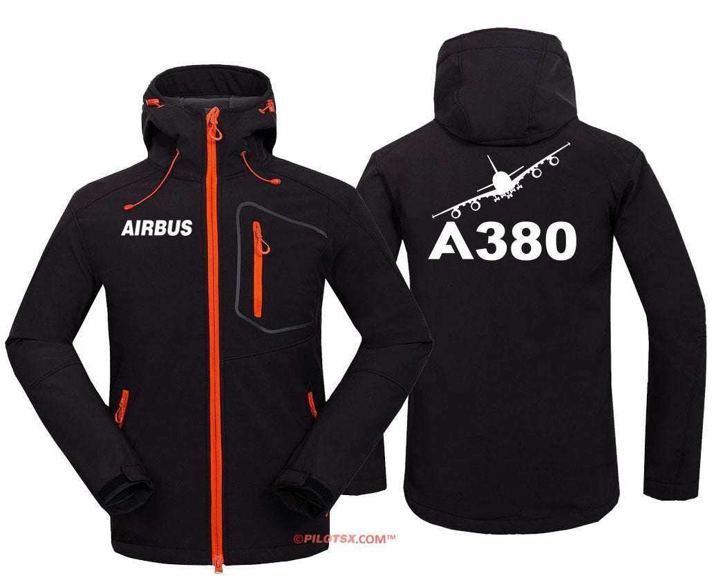 AIRBUS A380 FLEECE HOODIE THE AV8R