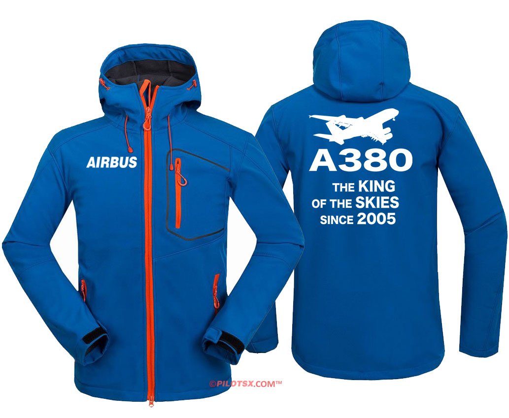 AIRBUS A380 FLEECE HOODIE THE AV8R