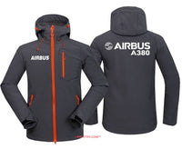 Thumbnail for Airbus A380 FLEECE HOODIE THE AV8R