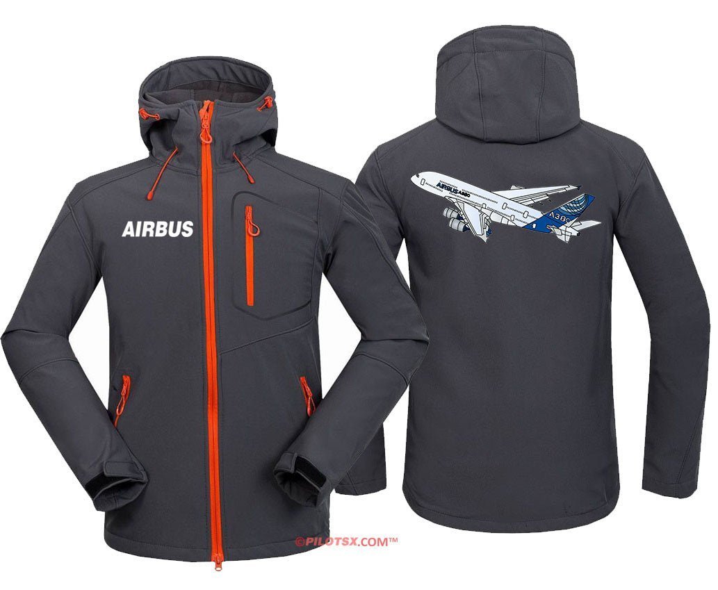 A80 WATERPROOF WINDPROOF SOFTSHELL HOODED JACKET - PILOTSX