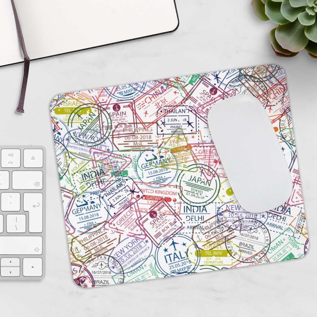 TRAVEL AROUND-  MOUSE PAD Printify