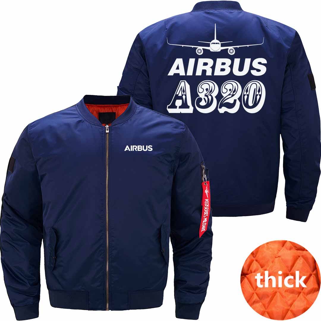 AIRBUS A320 Ma-1 Bomber Jacket Flight Jacket Aviator Jacket THE AV8R