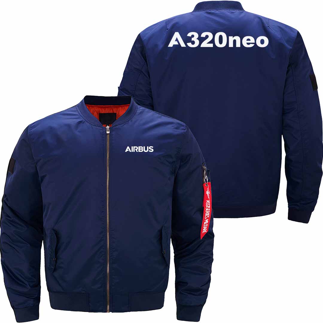 AIRBUS A320 Ma-1 Bomber Jacket Flight Jacket Aviator Jacket THE AV8R