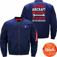 Thumbnail for HELICOPTER Ma-1 Bomber Jacket Flight Jacket Aviator Jacket THE AV8R