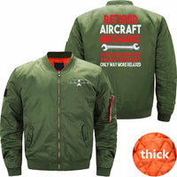 Thumbnail for HELICOPTER Ma-1 Bomber Jacket Flight Jacket Aviator Jacket THE AV8R