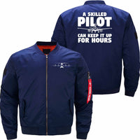 Thumbnail for HELICOPTER Ma-1 Bomber Jacket Flight Jacket Aviator Jacket THE AV8R