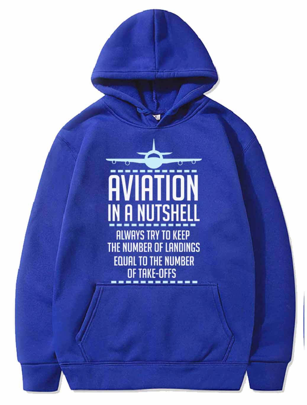 Aviation In A Nutshell Funny ATC Pilot Gift  PULLOVER THE AV8R