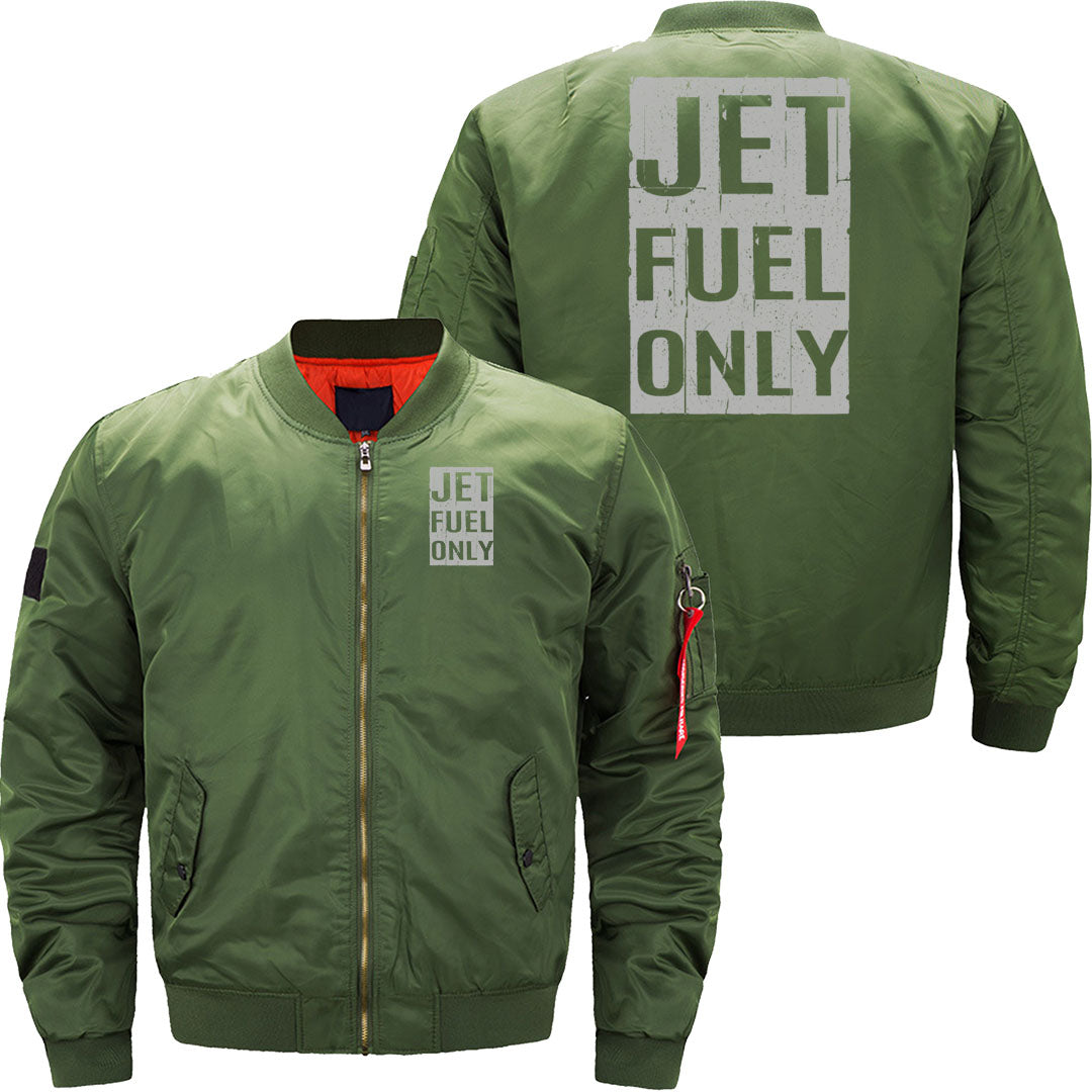 Cool Jet Fuel Only Distressed Air Force gift JACKET THE AV8R